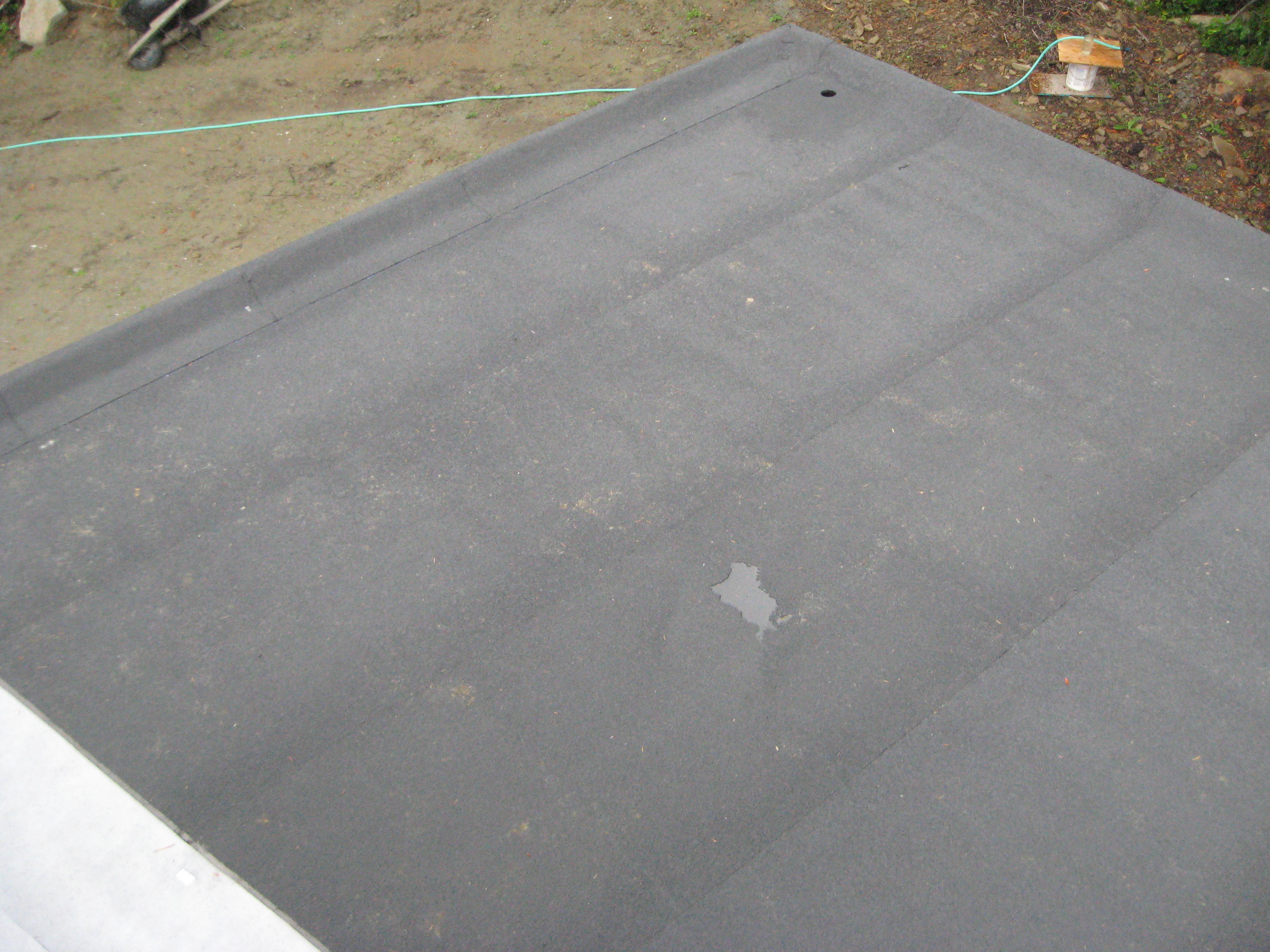 flat roof texture
